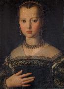 Agnolo Bronzino Portrait of Maria de'Medici France oil painting reproduction